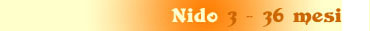 Nido 3 -36 mesi